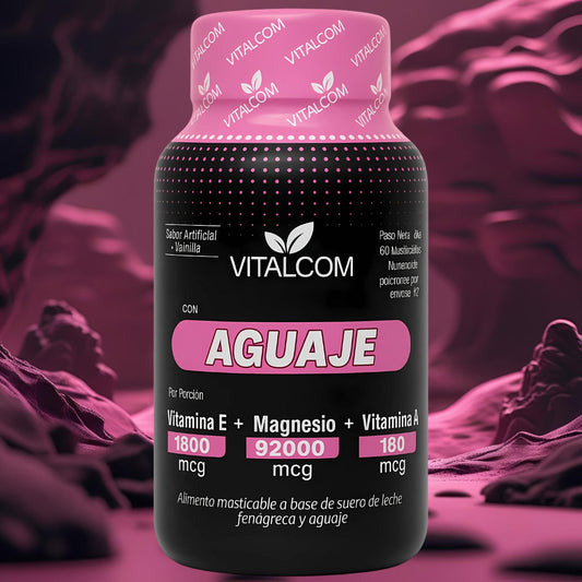 Aguaje Fenogreco Vitalcom II x 60 Capsulas Original