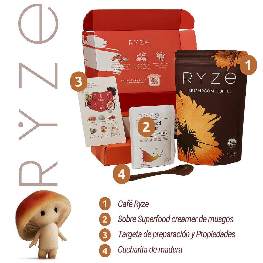 CAFE RYZE CON HONGOS ADAPTOGENOS II