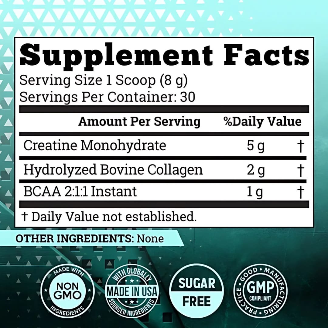 Creatina Monohidratada - Old School - Importada 🇺🇸 ST